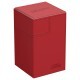 Ultimate Guard - FLIP'n'TRAY 100+ XenoSkin: Red